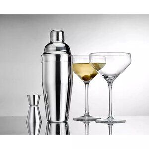 New  GODINGER Remington Martini Set